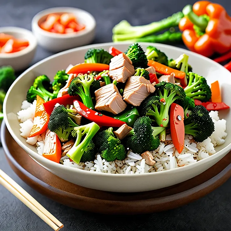 Savory Turkey Stir-Fry with Vegetables