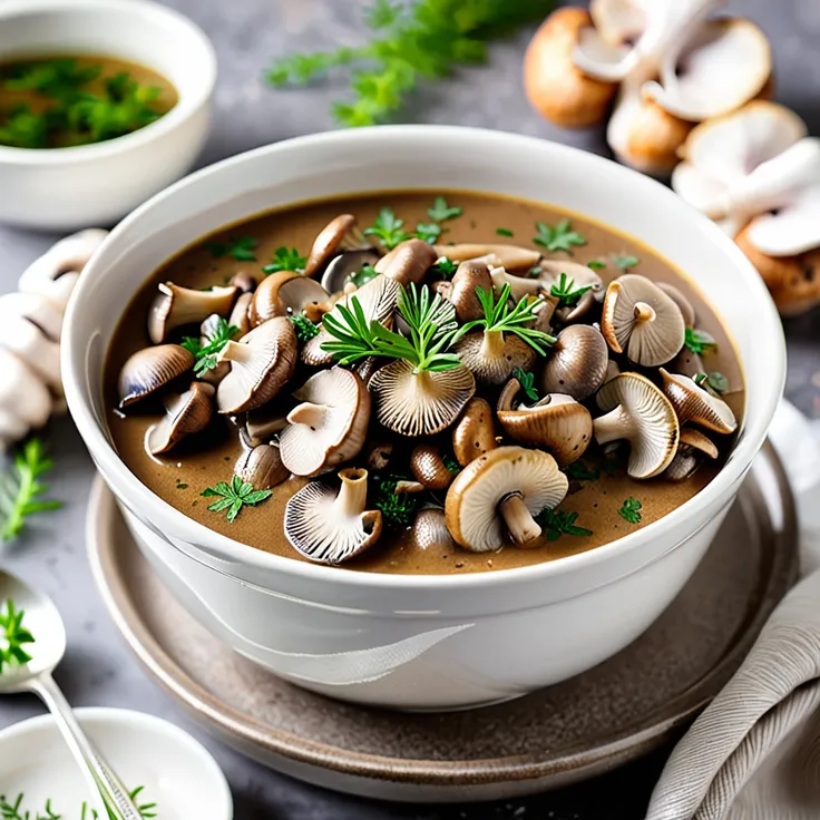 Savory Vegetarian Mushroom Gravy