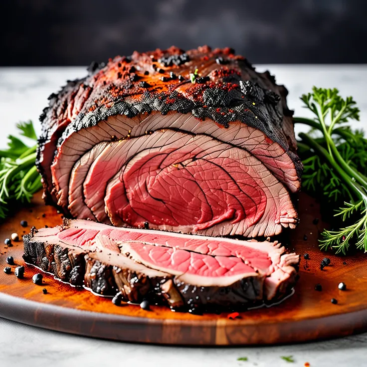 Spicy Blackened Prime Rib Roast