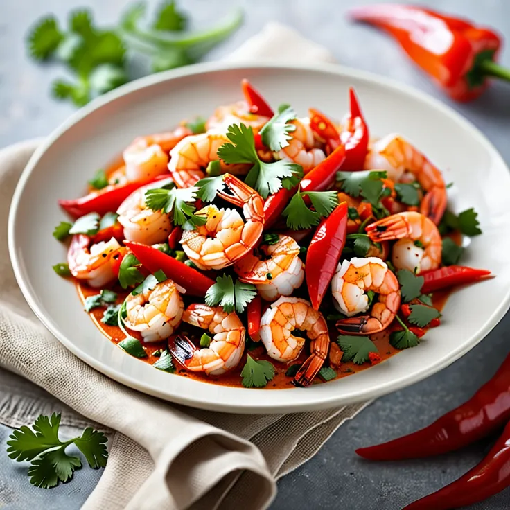 Recipe: Spicy Indian-Style Shrimp Delight