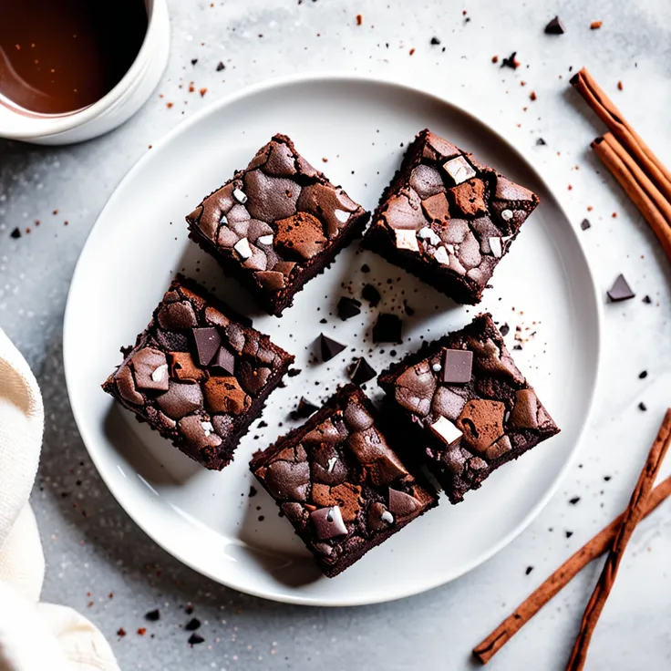 Spicy Mexican-Style Brownies with a Kick