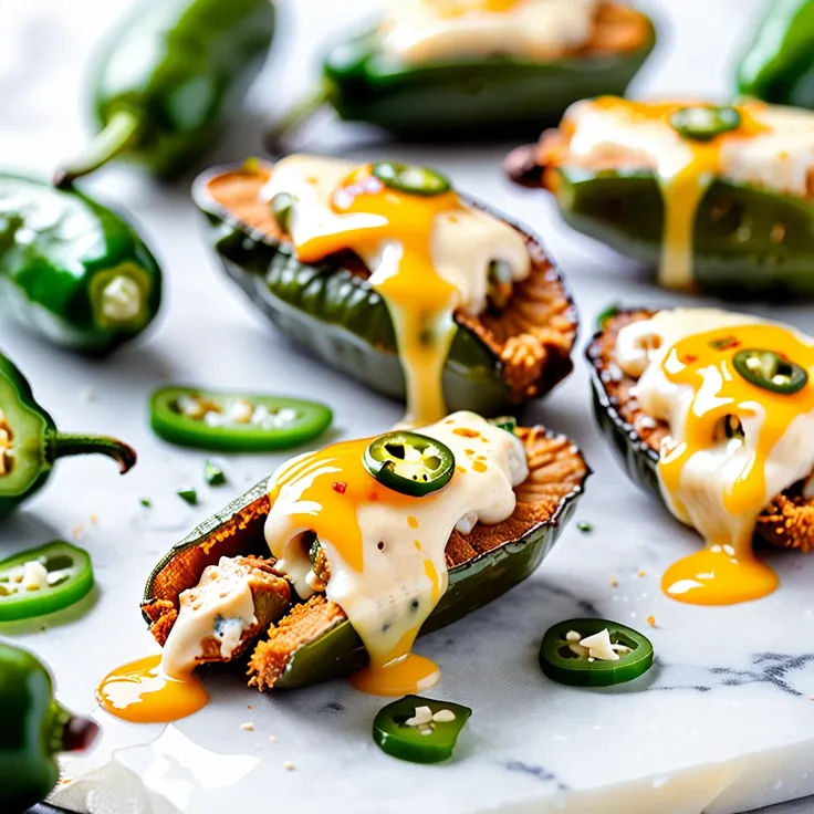 Recipe: Spicy Peanut Butter Jalapeno Poppers