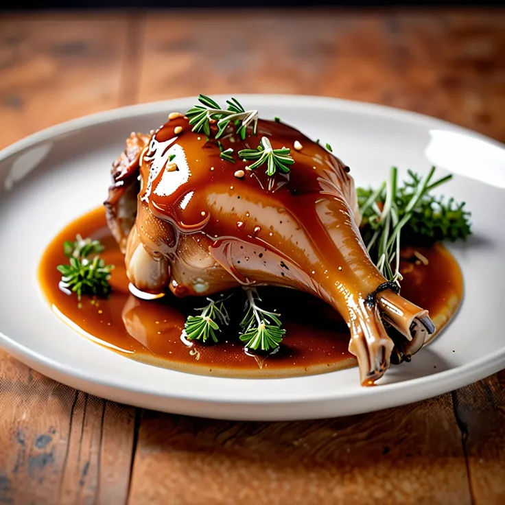 Recipe: Sweet and Savory Caramel-Glazed Rabbit Recipe