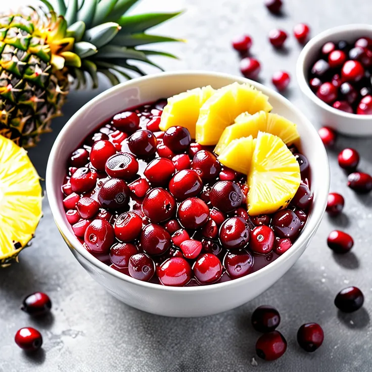Recipe: Tangy Cranberry Pineapple Sauce
