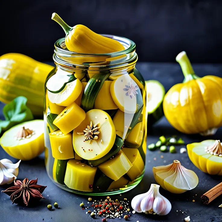 Recipe: Tangy Pickled Summer Squash Recipe