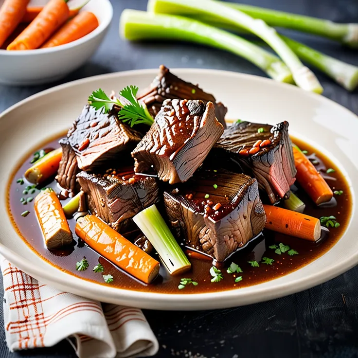 Recipe: Tender Slow-Cooked Beef Short Ribs in Rich Gravy