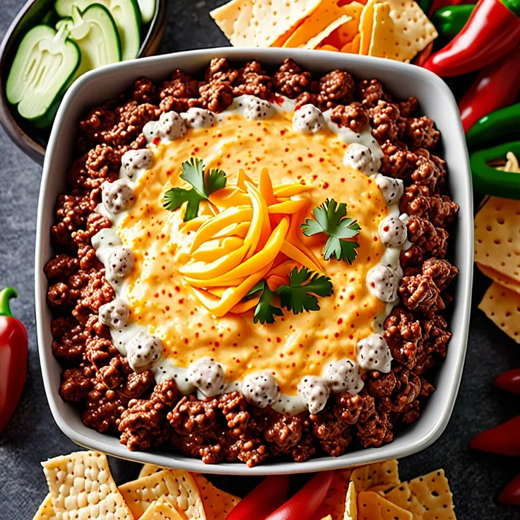 Recipe: Ultimate Game Day Football Dip Recipe