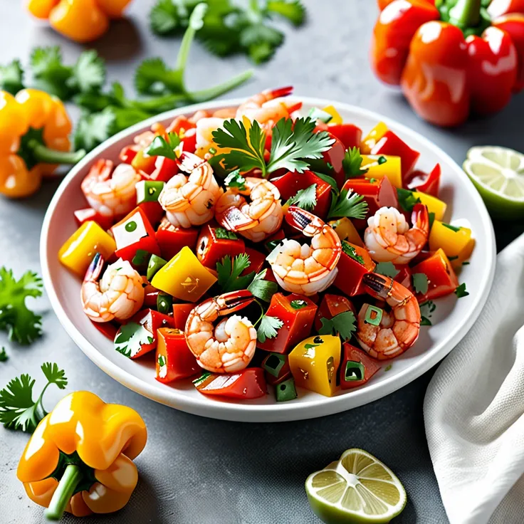 Zesty Spicy Creole Shrimp Delight